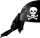 Piratenhut schwarz 8003558251124