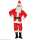 Kostüm Weihnachtsmann Gr. XXL/XXXL, Mantel, Hose, Gürtel, Mütze