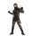 Kinderkostüm Ninja Tarnfarben Set Gr.140, Mantel mit Kapuze, Hose,