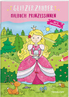 Glitzerzauber Malbuch