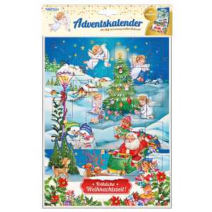 Trötsch Adventskalender zum Aufstellen für Kinder, Trötsch