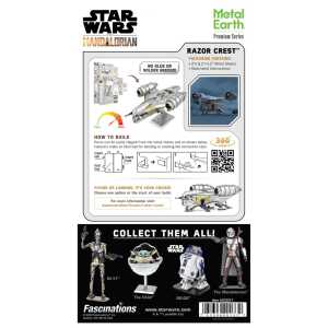 Metal Earth: Premium Series STAR WARS Mandalorian - Razor Crest™
