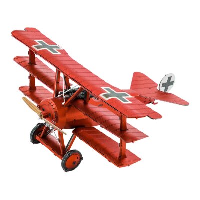 Metal Earth Luftfahrt Tri-Wing Fokker Roter Baron