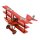 Metal Earth Luftfahrt Tri-Wing Fokker Roter Baron