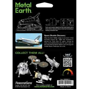 Metal Earth: Space Shuttle Discovery (colored)