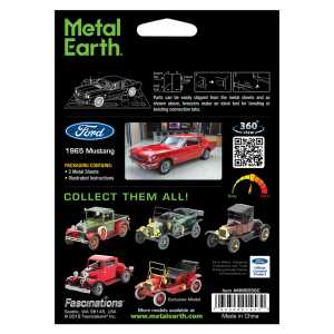 Metal Earth: 1965 Ford Mustang (Red)