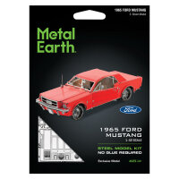 Metal Earth Fahrzeuge Ford Mustang 1965 Red