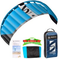 HQ Lenkdrachen Symphony Pro 2.5 Neon Blue R2F