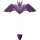 HQ Kinderdrachen Dark Fang Bat Kite