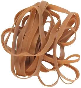 Alco Gummiband Naturkautschuk 5x100mm naturfarben 500g