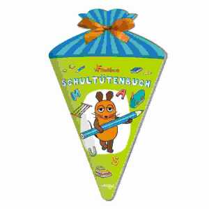 Trötsch Die Maus Schultütenbuch 16 x 26 cm, 24 Seiten