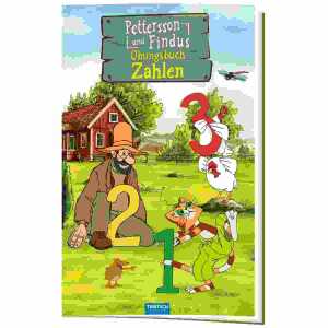 Trötsch Übungsbuch Zahlen P+F 14 x 24 cm, 28 Seiten Pappenbuch