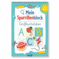 Trötsch Spurrillenblock Großbuchstaben 14,8 x...