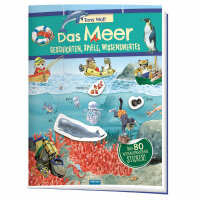 Trötsch Stickerbuch Das Meer 23 x 31 cm, 32 S.+4...