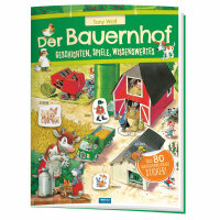 Trötsch Stickerbuch Der Bauernhof 23 x 31 cm, 32...