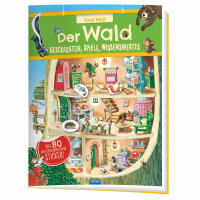 Trötsch Stickerbuch Der Wald 23 x 31 cm, 32 S.+4...