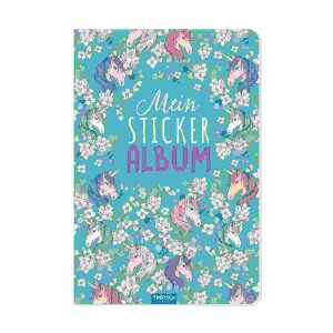 Trötsch Mein Stickeralbum Einhorn 15 x 21 cm, 24 Seiten