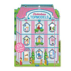 Trötsch Mein glitzerndes Stickerhaus über 390 Sticker