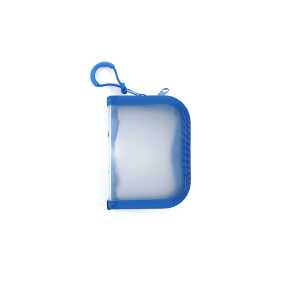 FSY Reißverschluss-Portfolio, A7, 85x120x30mm, blau, 1 Stück