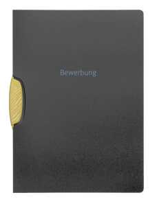 Durable Bewerbungsmappe PP A4 d.gr ECO 30Blatt Klemme Lignin