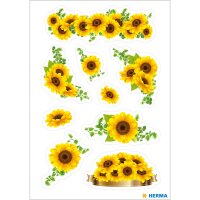 Herma DECOR Sticker SONNENBLUMEN