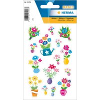 Herma Sticker MAGIC Blumen Blümchen beglimmert 1 Bl