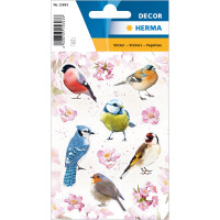 Herma Sticker DECOR Tiere Heimatvögel 3 Bl