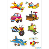 Herma Sticker MAGIC Fahrzeuge Wackelaugen 1 Bl