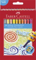 Faber Castell Drehbare Wachsmalkreiden 24er Kartonetui