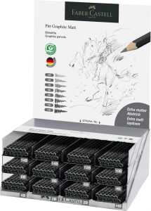 Faber Castell Graphite Pitt Graphite Matt Display
