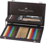 Faber Castell Art & Graphic Compendium Holzkoffer...