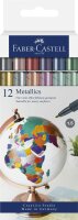 Faber Castell Metallics Marker 12er Kartonetui