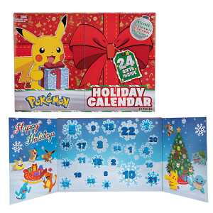 Pokemon Adventskalender 2021, enthält 16 Figuren 5cm groß