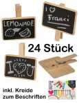 OOTB Holz-Tafel mit Clip zum Beschriften