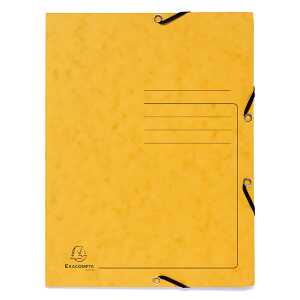 Exacompta Sammelm GZ 3Kl A4 Colorsp 355g gelb
