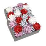 Fertigschleife 80mm Cherie sortiert, 4 farbig sortiert...