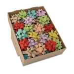 Rosette Papier sortiert 132 40-099 D7,5cm