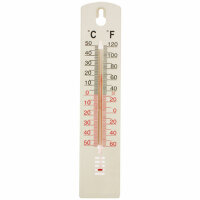 Außenthermometer 20cm  Kunststoff, mit Angabe von...