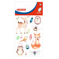 Herlitz Sticker Mädchen Motiv 5 3 Bogen selbstklebend FSC