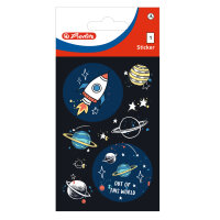 Herlitz Sticker Kids Motiv 9 1 Bogen selbstklebend