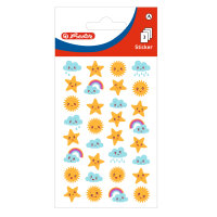 Herlitz Sticker Kids Motiv 3 3 Bogen selbstklebend FSC