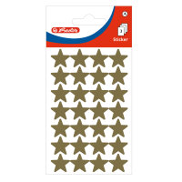 Herlitz Deko Sticker Motiv 4, 3 Bogen FSC