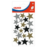 Herlitz Deko Sticker Motiv 5, 3 Bogen FSC