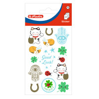 Herlitz Deko Sticker Motiv 10, 3 Bogen FSC