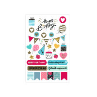 Herlitz Deko Sticker Motiv 11, 3 Bogen FSC