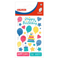 Herlitz Deko Sticker Motiv 12, 3 Bogen FSC