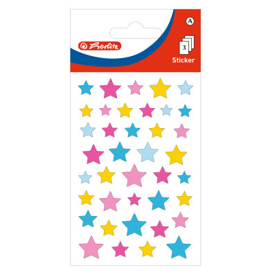 Herlitz Deko Sticker Motiv 6, 1 Bogen