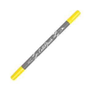 Pinselstift Fluo Yellow Calli.Brush Double Tip