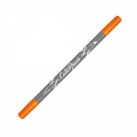 Pinselstift Fluo Orange  Calli.Brush Double Tip