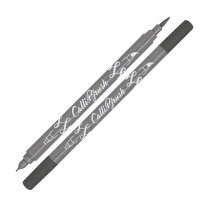 Calli.Brush Pinselstift  Grey Nr.4, Double-Tip mit...